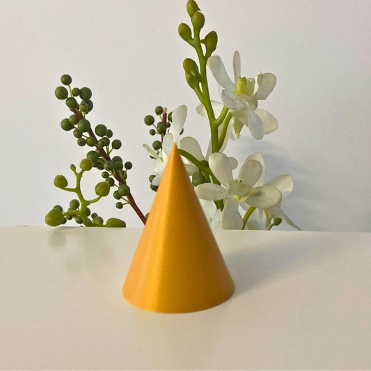 Cone 3D - Dourado