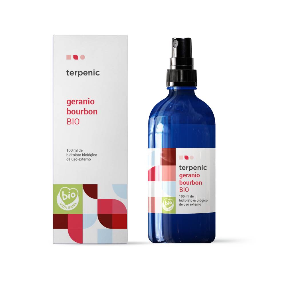 Hidrolato Gerânio Bourbon BIO uso: Cosmético ou Oral