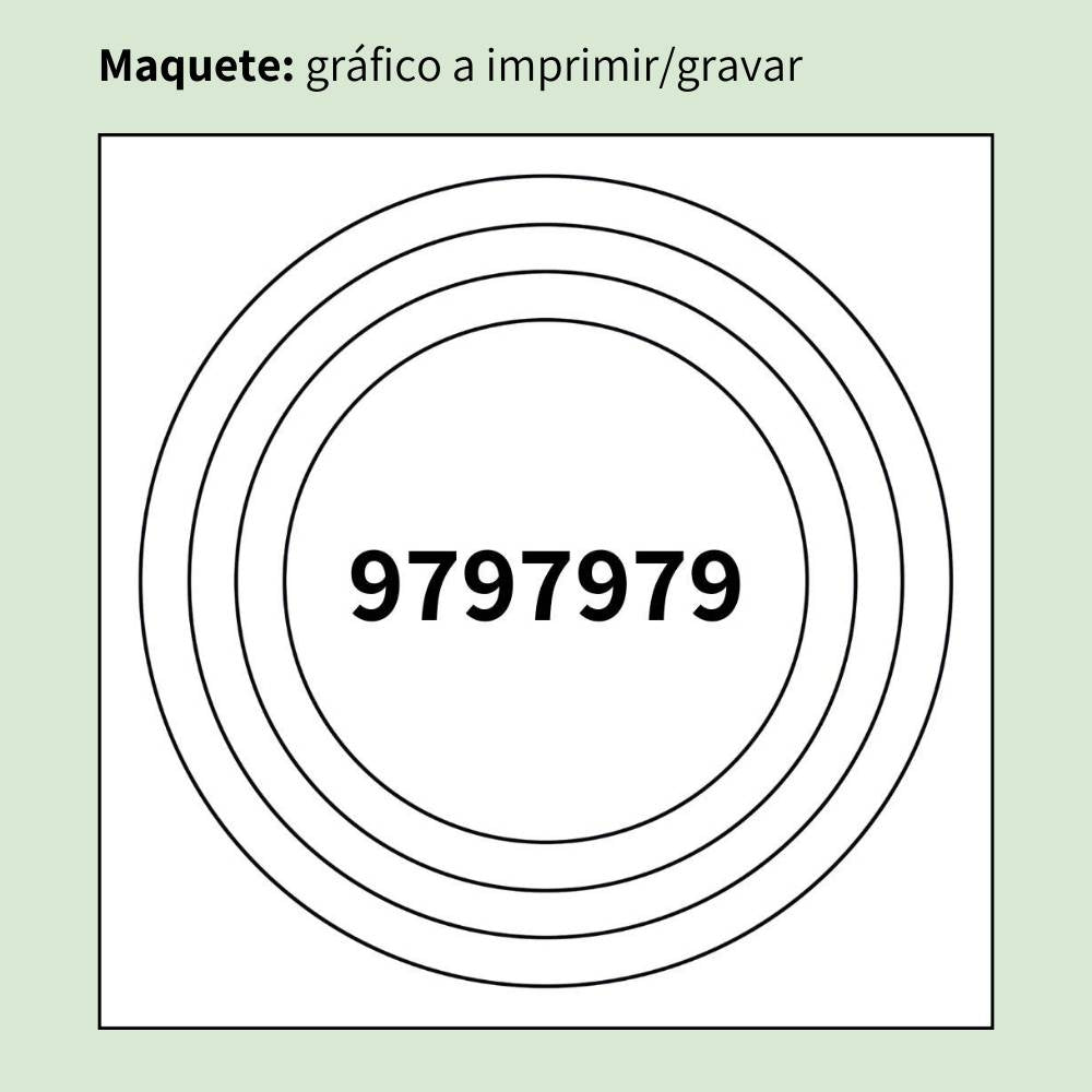 01. Alta Vitalidade | Gráfico Radiestésico em MDF Cru