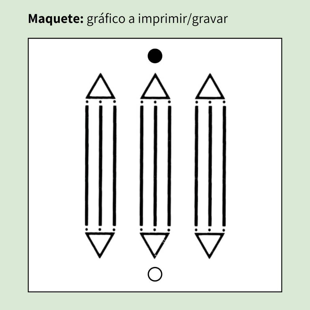 18. Luxor | Gráfico Radiestésico em MDF Cru