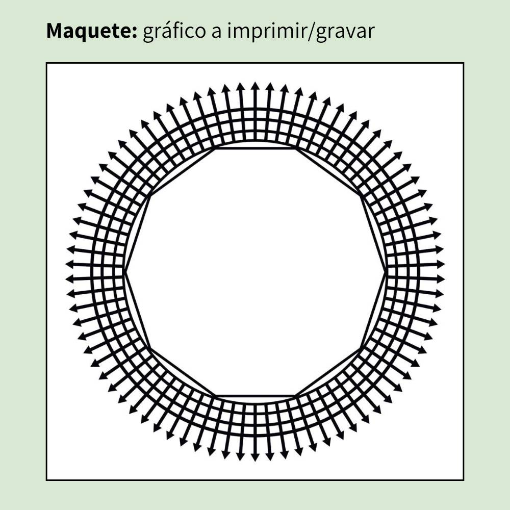 09. Desimpregnador | Gráfico Radiestésico em MDF Cru