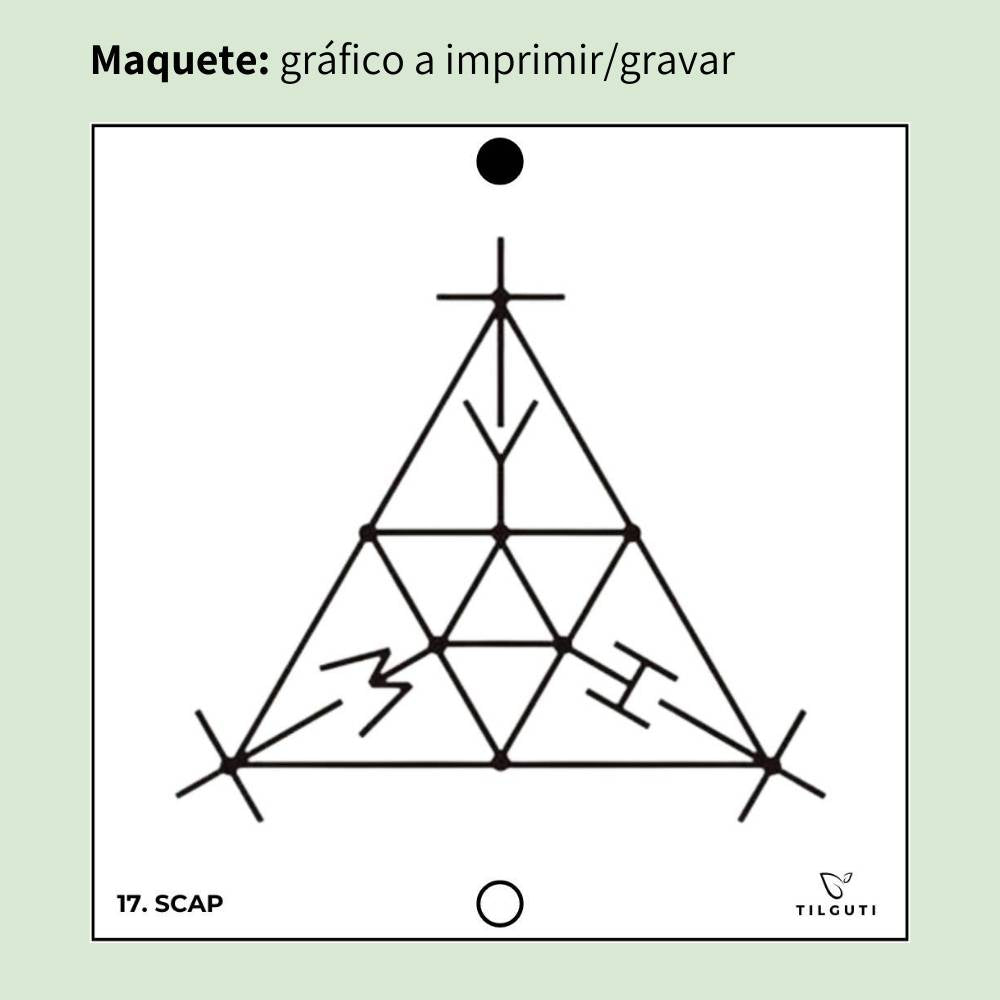 17. SCAP | Gráfico Radiestésico em MDF