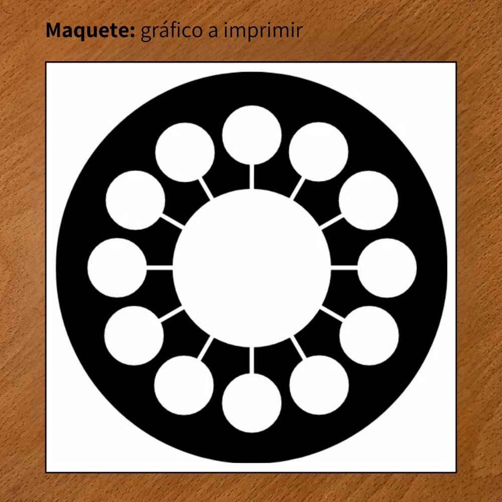 74. Magnetron | Gráfico Radiestésico em PVC (película)