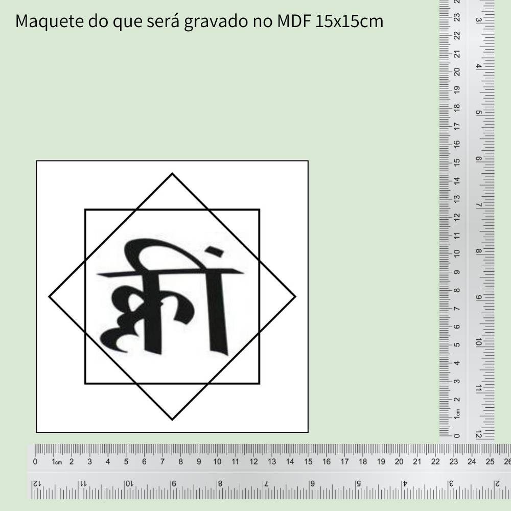 49. KLIM | Gráfico Radiestésico em MDF