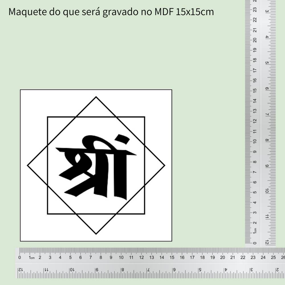 53. SRIM | Gráfico Radiestésico em MDF