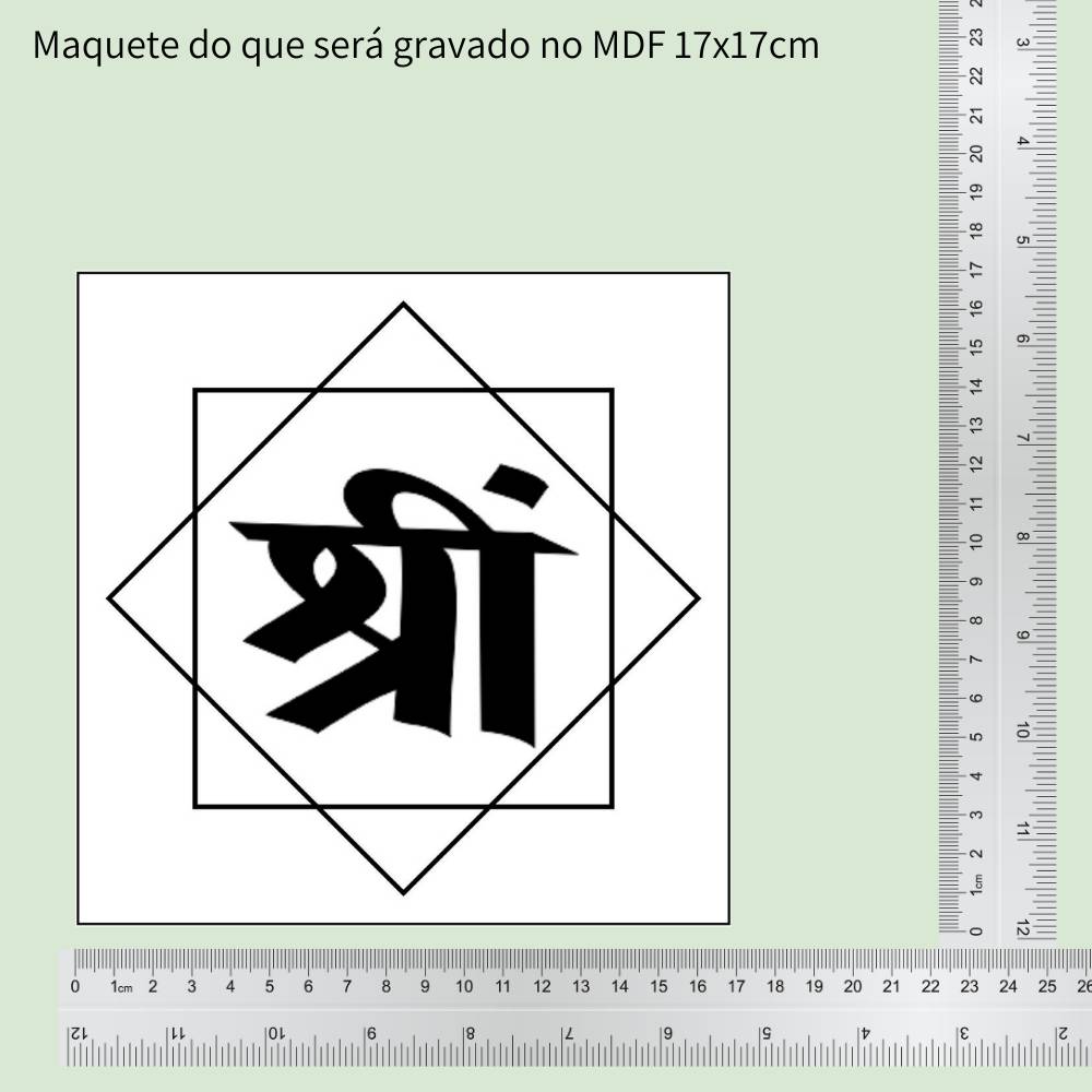 53. SRIM | Gráfico Radiestésico em MDF