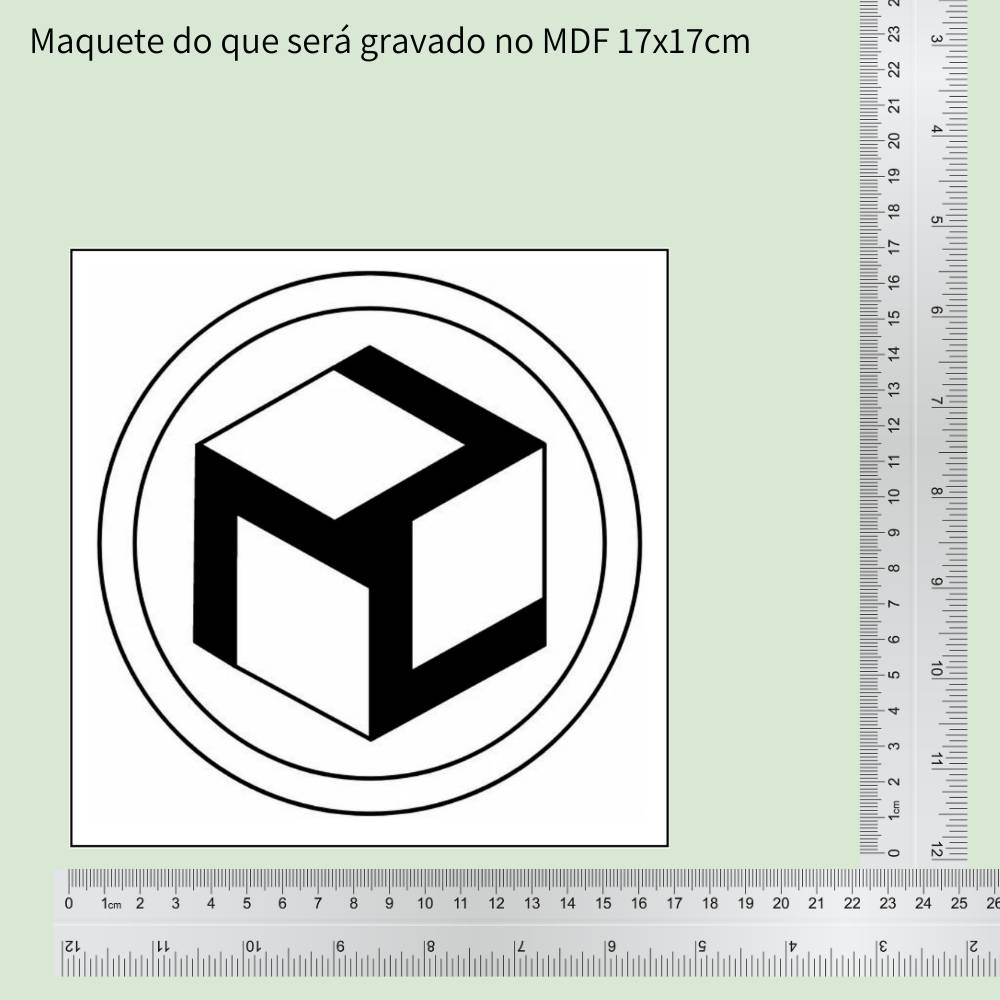 62. Antahkaran | Gráfico Radiestésico em MDF