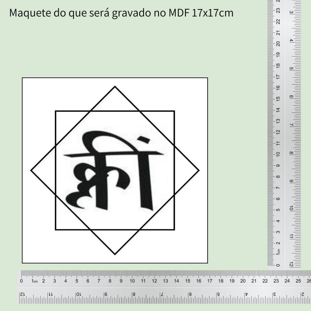 49. KLIM | Gráfico Radiestésico em MDF